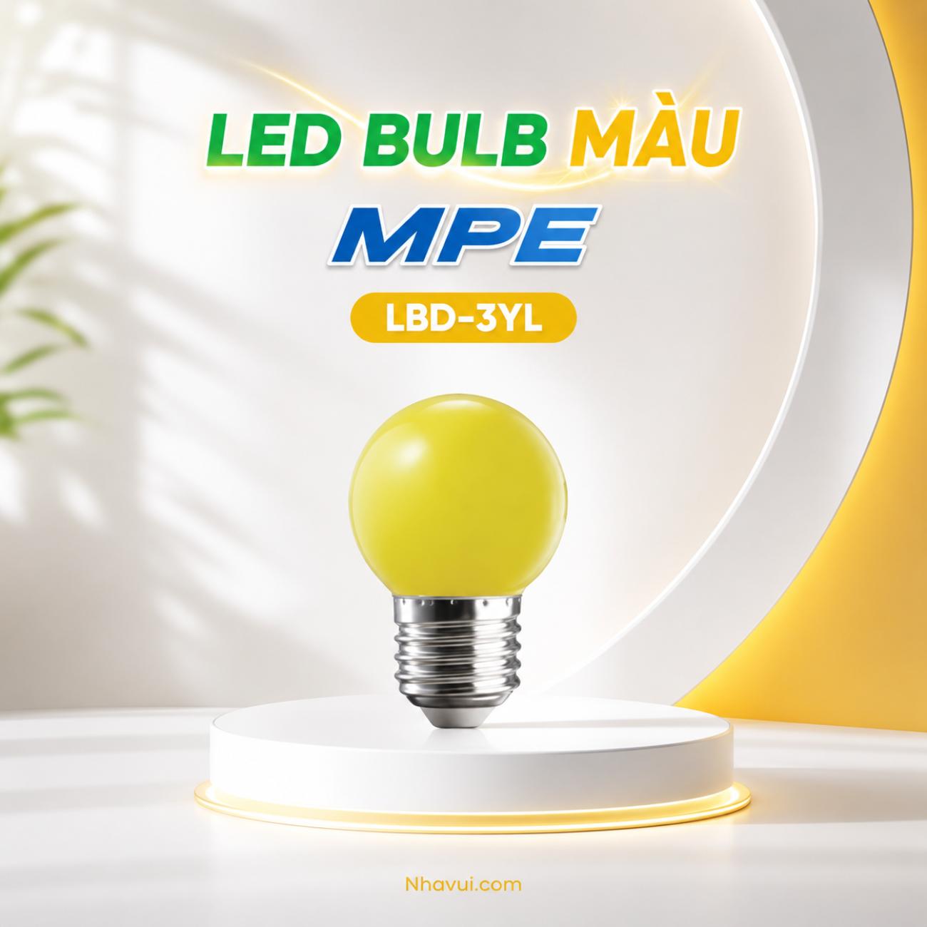Bóng đèn LED màu MPE Seri LBD